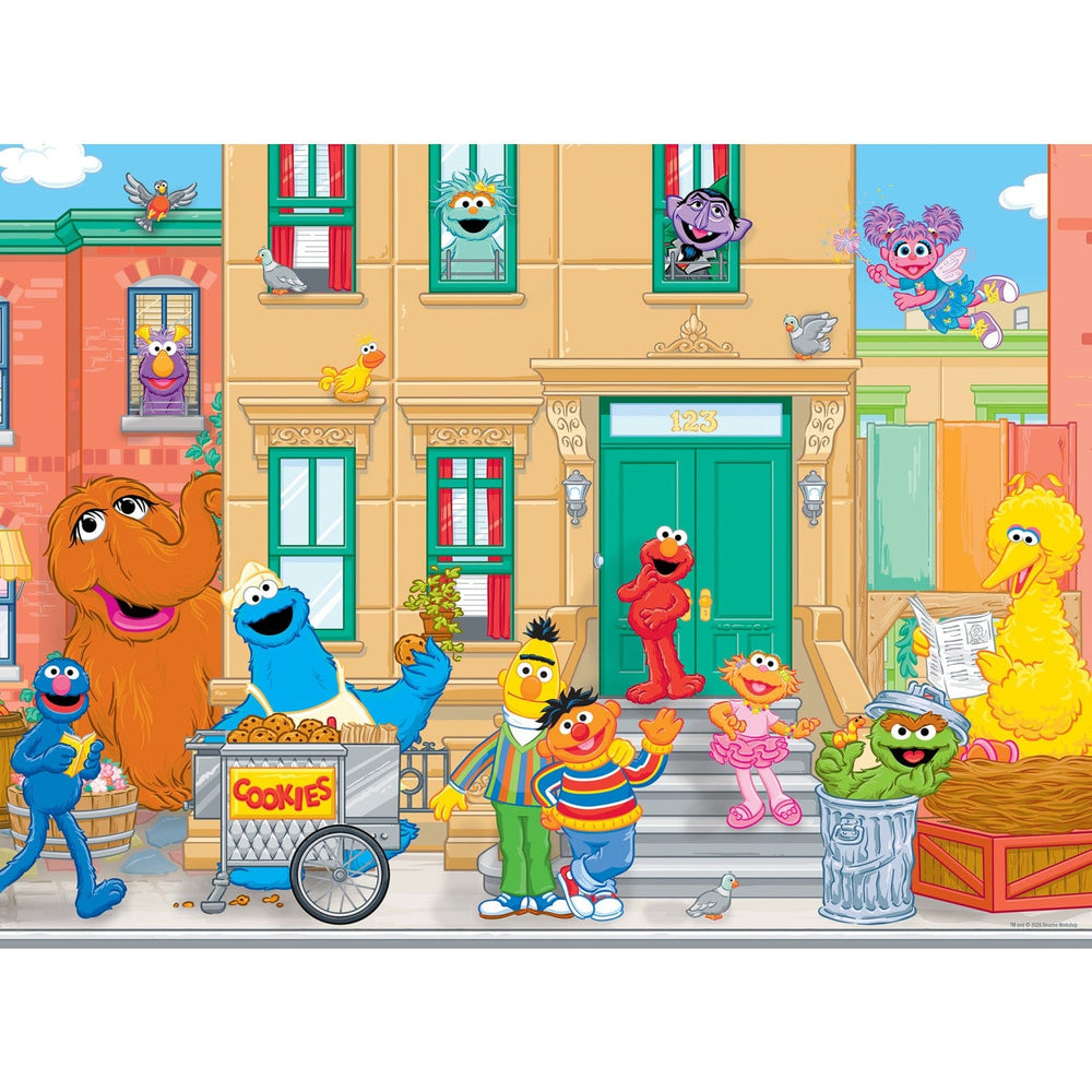 Sesame Street - In the Neighborhood 48 Piece Jigsaw Puzzle (ONLINE ORDER ONLY)