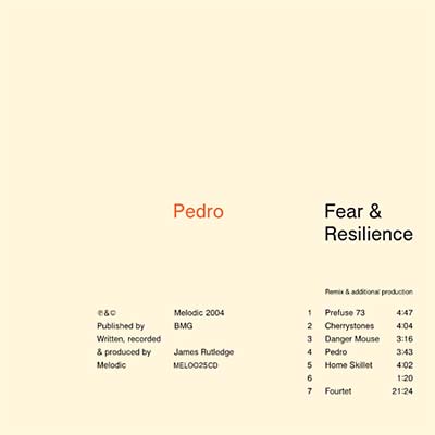 PEDRO (UK) - Fear & Resilience [CD] (ONLINE ORDER ONLY)