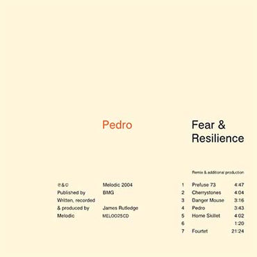 PEDRO (UK) - Fear & Resilience [CD] (ONLINE ORDER ONLY)