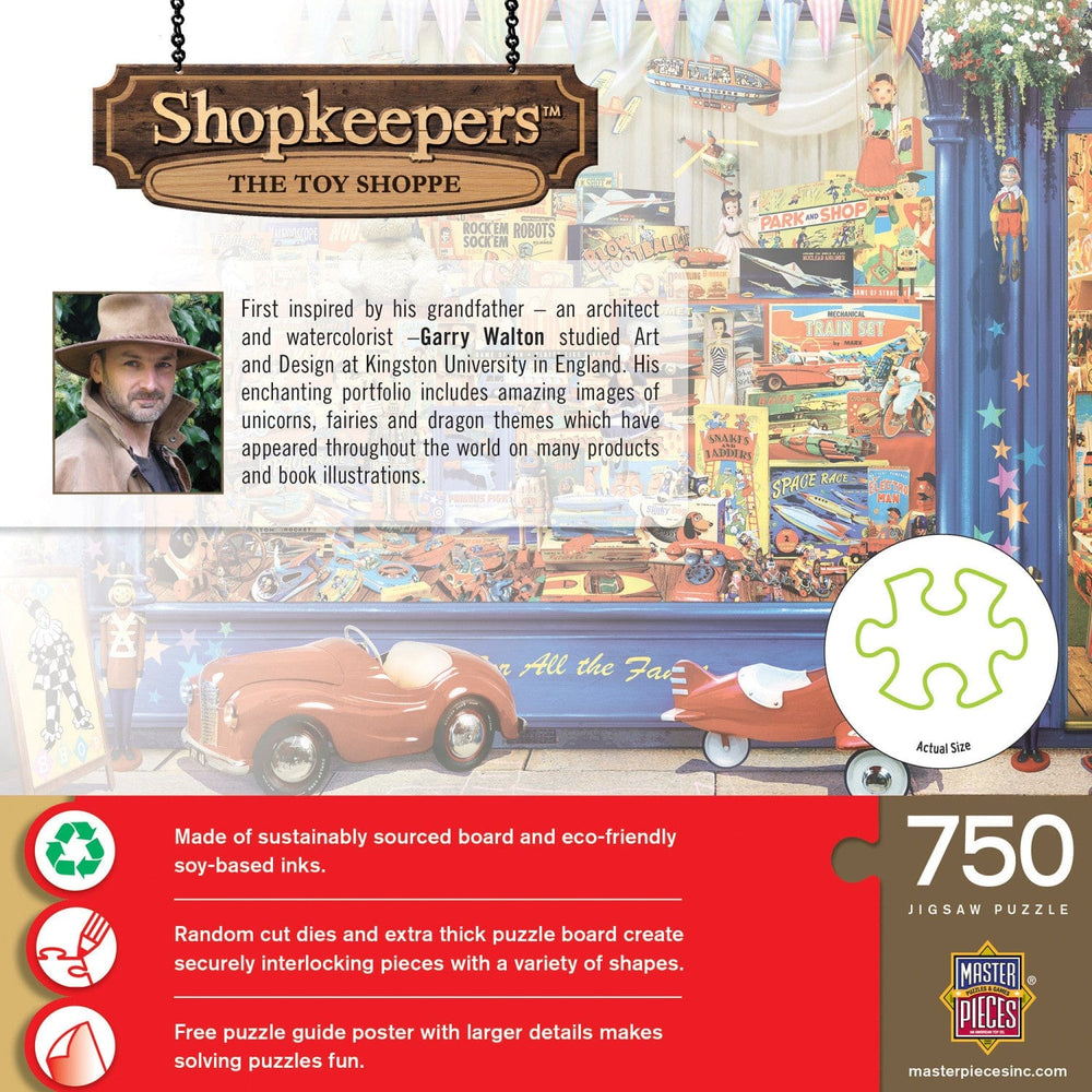 Shopkeepers - The Toy Shoppe 750 Piece Jigsaw Puzzle (ONLINE ORDER ONLY)