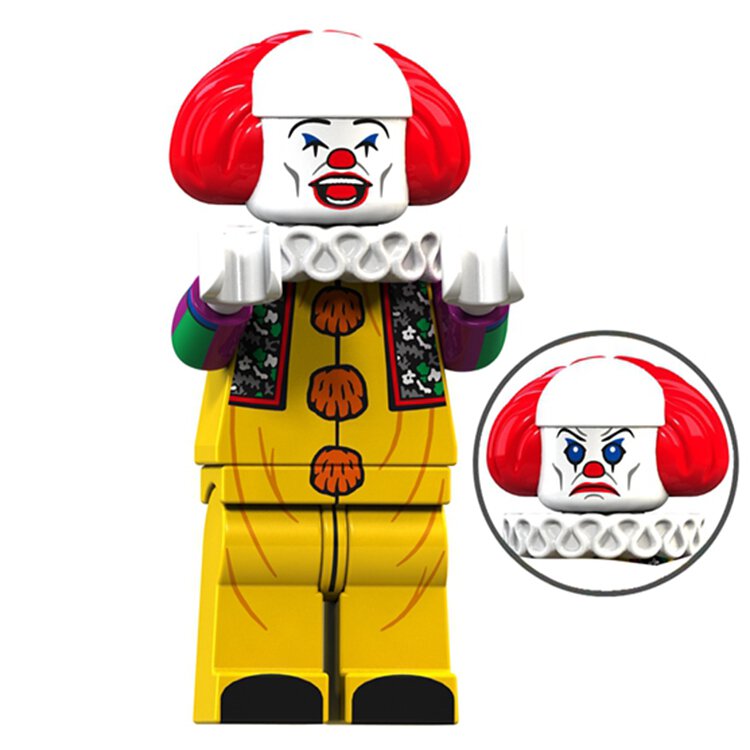 Pennywise Stephen King's IT 1990 Lego Minifigures Custom Horror Toys 2 (ONLINE ORDER ONLY)