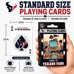 Houston Texans Fan Deck Playing Cards - 54 Card Deck