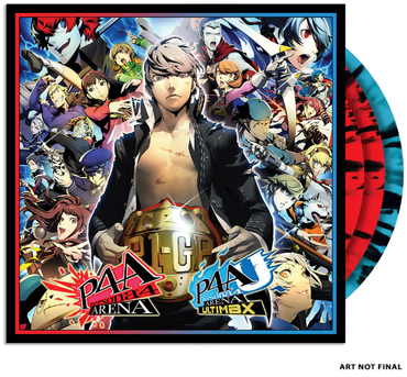 Persona 4 Arena & Persona 4 Arena Ultimax (3LP Splatter) [Vinyl] (ONLINE ORDER ONLY)
