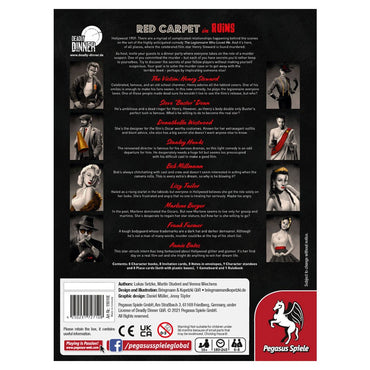 Deadly Dinner: Red Carpet in Ruins (ONLINE ORDER ONLY)