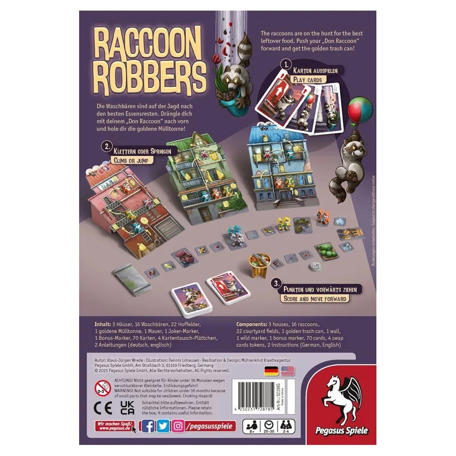Raccoon Robbers (ONLINE ORDER ONLY)
