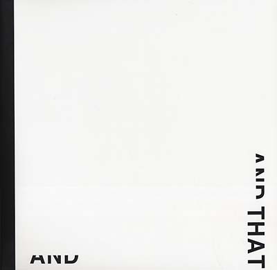 PETER DOWNSBROUGH - And That [Vinyl]