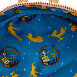 Peter Pan "You Can Fy!" (Disney) 70th Anniversary Mini Backpack by Loungefly (Online Order Only)