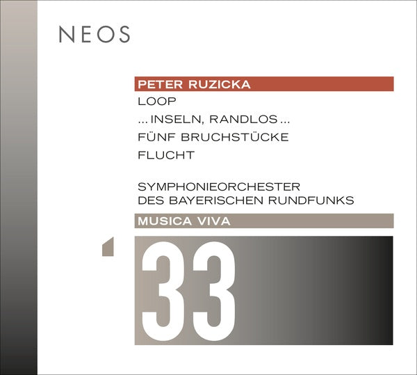PETER RUZICKA - Musica Viva 33 [CD] (ONLINE ORDER ONLY)