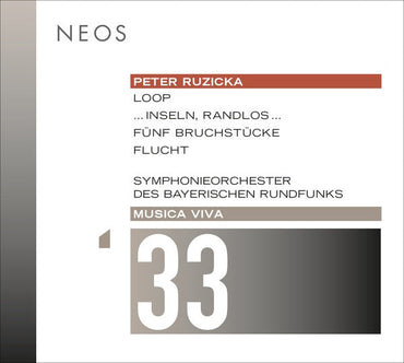 PETER RUZICKA - Musica Viva 33 [CD] (ONLINE ORDER ONLY)