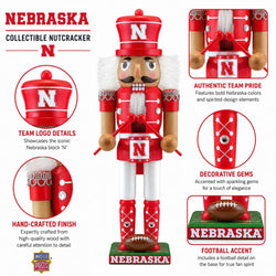 Nebraska Cornhuskers - Collectible Nutcracker