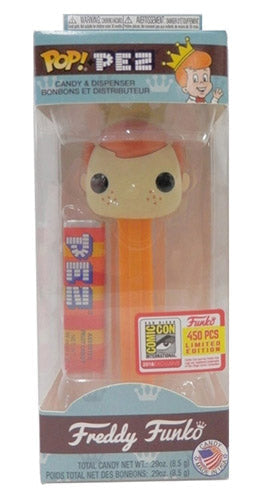 Pop Pez Freddy Funko (Orange) - 2018 Funko Fundays Exclusive /450 made  [light damage] (Online Order Only)