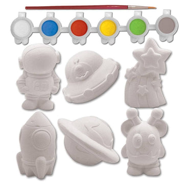 Space Adventure - Plaster Figurine Paint Set (ONLINE ORDER ONLY)