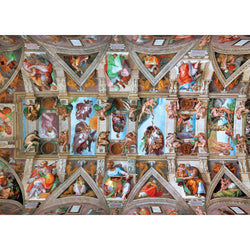 MasterPieces of Art - The Sistine Chapel Ceiling 1000 Piece Jigsaw Puzzle (ONLINE ORDER ONLY)