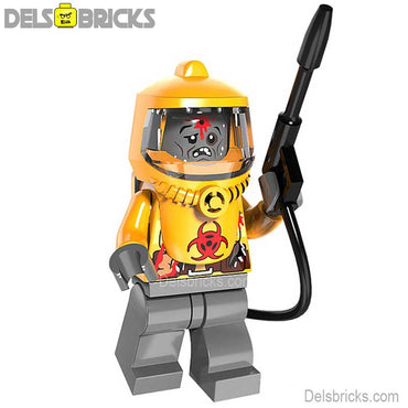 Resident Evil Hazmat Zombie Lego Minifigures Custom Toys NEW (ONLINE ORDER ONLY)