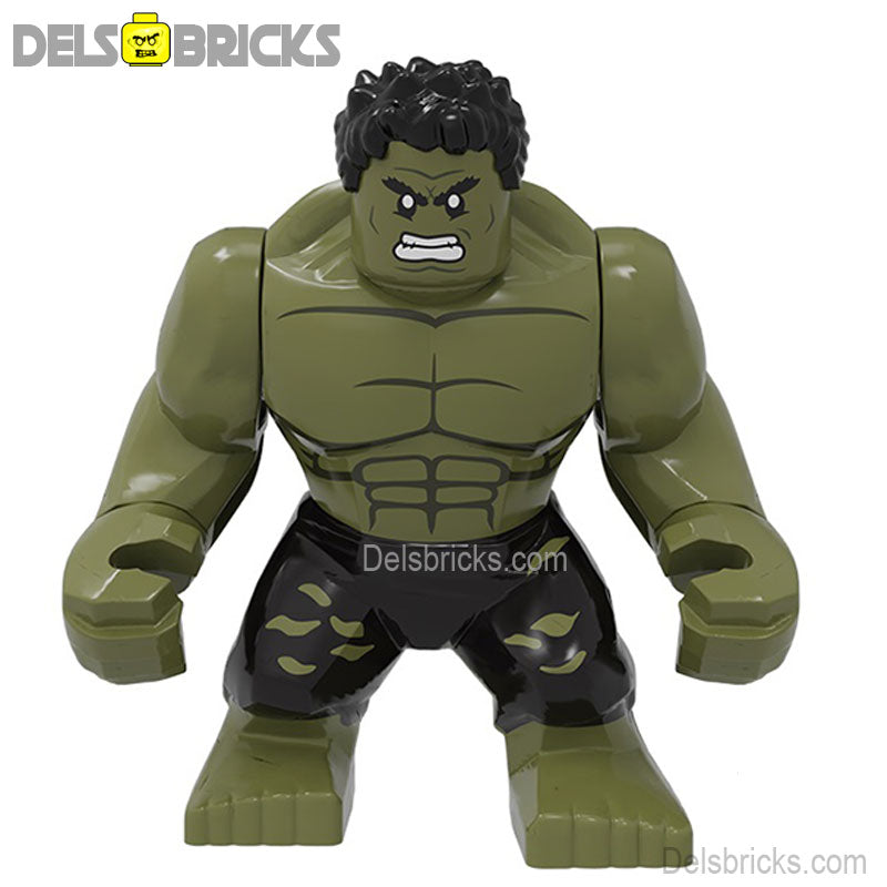 The Hulk (large size) Black Pants Best Lego Minifigures Custom Toys (ONLINE ORDER ONLY)
