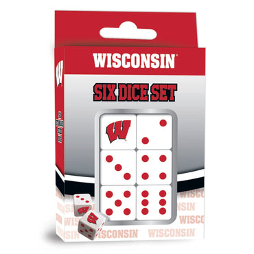 Wisconsin Badgers Dice Set (ONLINE ORDER ONLY)