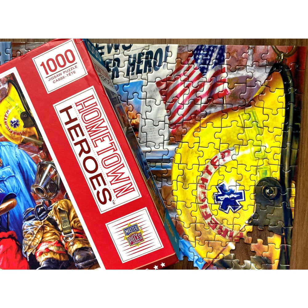 Hometown Heroes - Fire and Rescue 1000 Piece Jigsaw Puzzle (ONLINE ORDER ONLY)