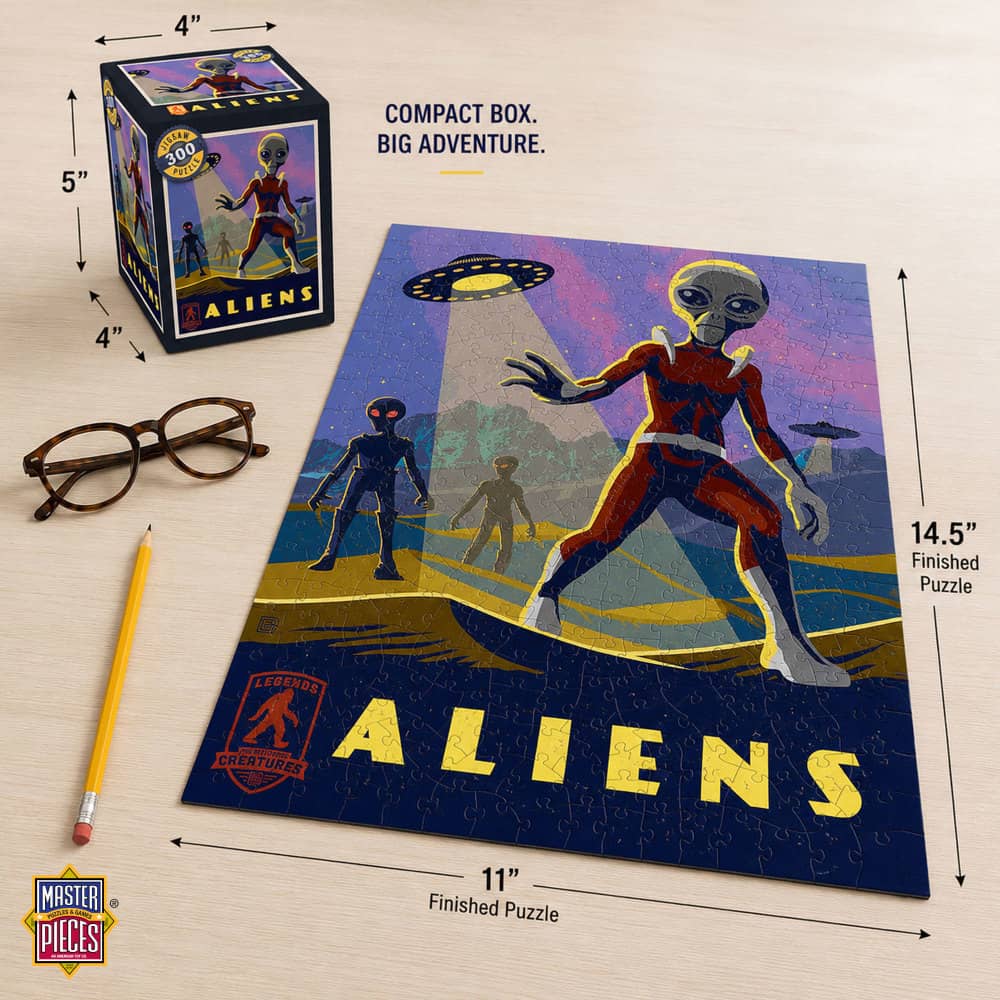 Aliens 300 Piece Jigsaw Puzzle