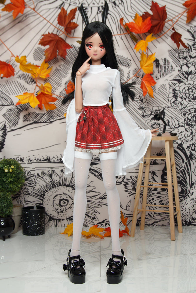 Blouse and Stockings Socks - goth Smart Doll, DD, and SD13 clothes (Online Only) (Online Order Only)