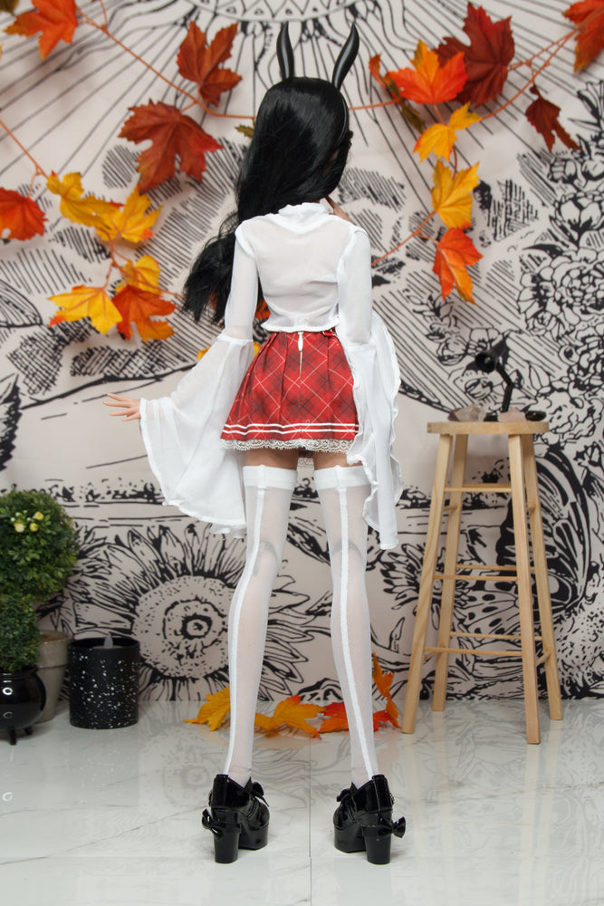 Blouse and Stockings Socks - goth Smart Doll, DD, and SD13 clothes (Online Only) (Online Order Only)