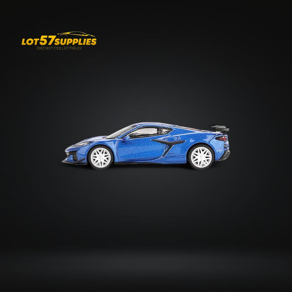 (Pre-Order) Mini-GT Chevrolet Corvette Z06 2023 Elkhart Lake Blue Metallic #892 1:64 (ONLINE ORDER ONLY)