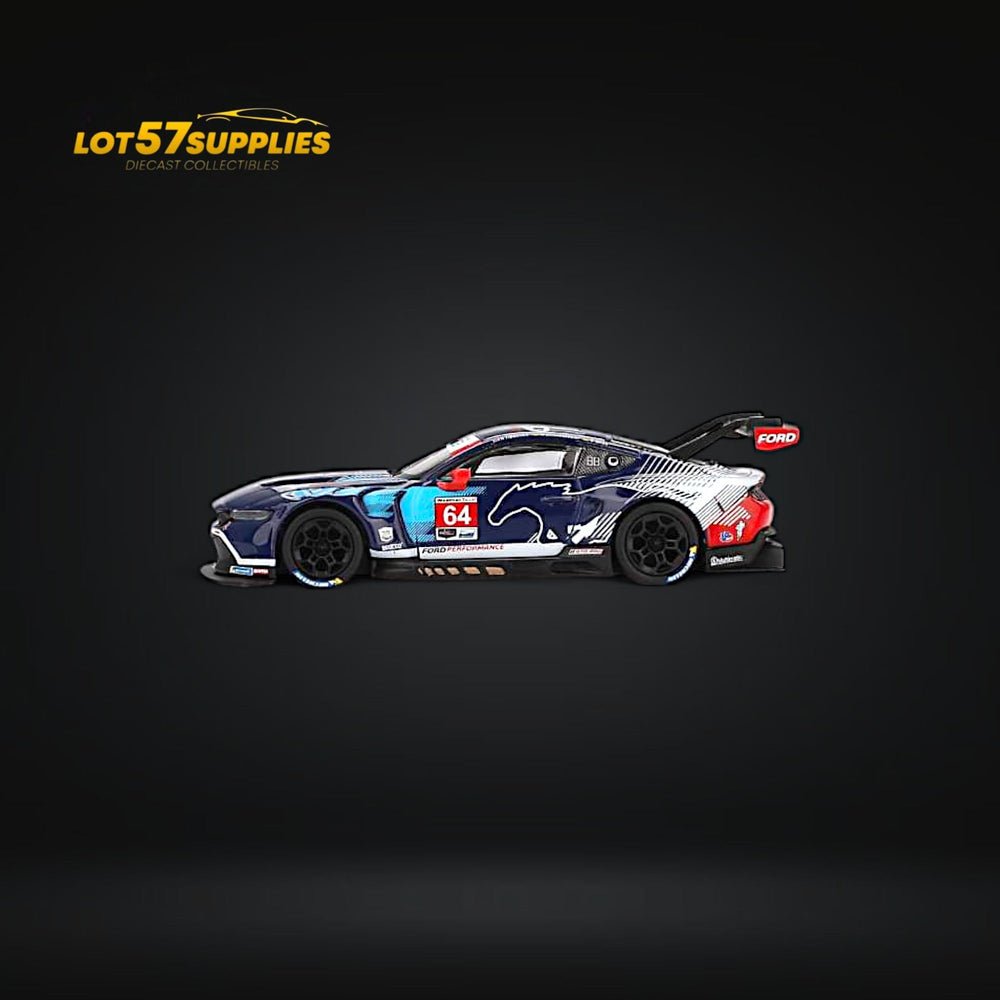 (Pre-Order) Mini-GT Ford Mustang GT3 #64 FMM 2024 IMSA Daytona 24 Hrs #898 1:64 (ONLINE ORDER ONLY)