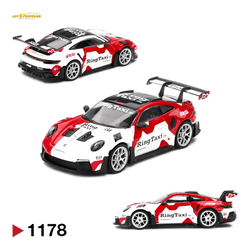 (Pre-Order) Mini GT Porsche 911 (992) GT3 RS Weissach RingTaxi.com 1:64 (ONLINE ORDER ONLY)