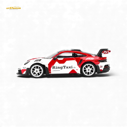 (Pre-Order) Mini GT Porsche 911 (992) GT3 RS Weissach RingTaxi.com 1:64 (ONLINE ORDER ONLY)