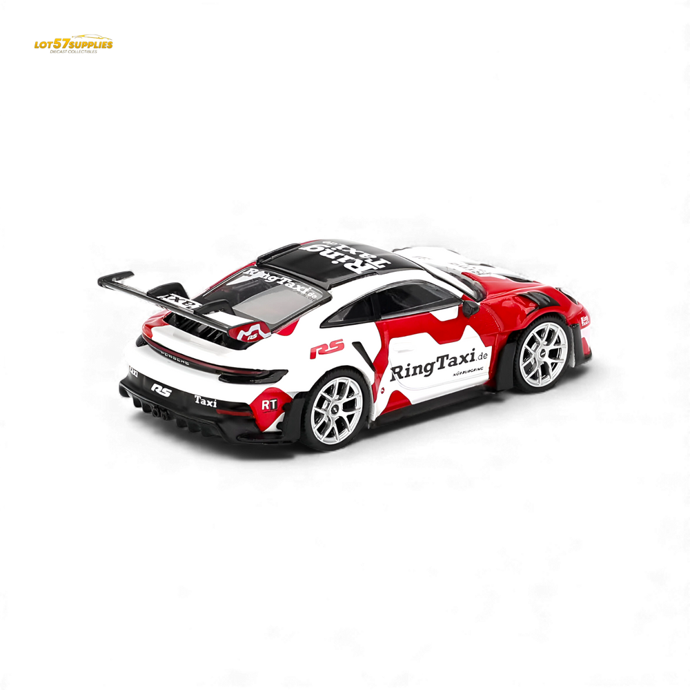(Pre-Order) Mini GT Porsche 911 (992) GT3 RS Weissach RingTaxi.com 1:64 (ONLINE ORDER ONLY)