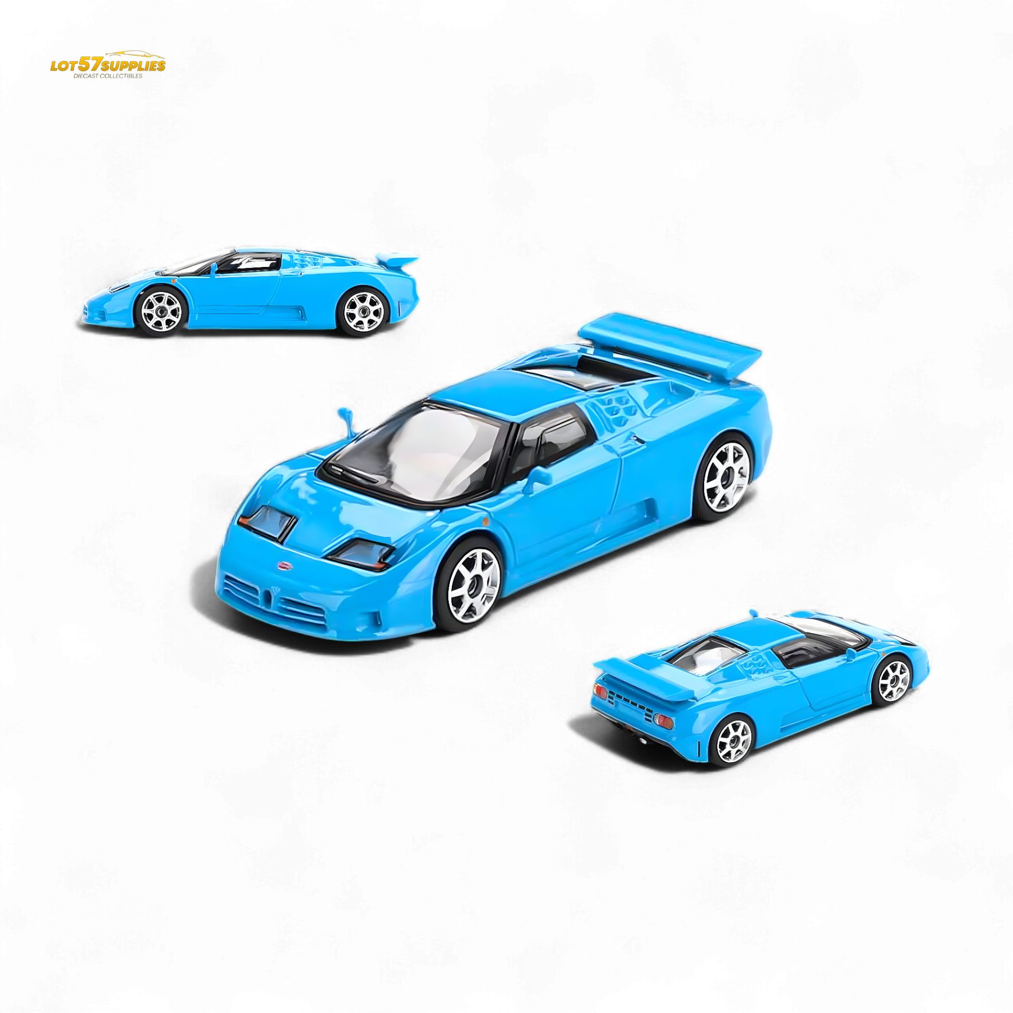 Mini-GT Bugatti EB110 Super Sport Blu Bugatti #890 1:64 (ONLINE ORDER ONLY)