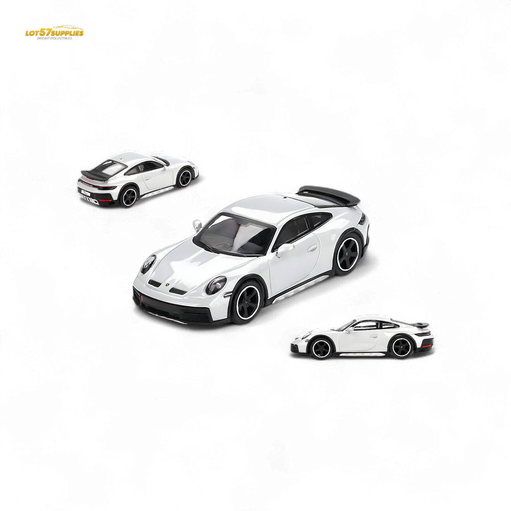 Mini-GT Porsche 911 Dakar Ice Gray Metallic #891 1:64 (ONLINE ORDER ONLY)
