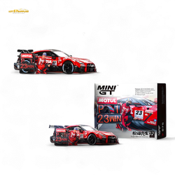 Mini-GT Nissan GT-R Nismo #23 "MOTUL AUTECH GT-T 2021" w/ Figure #875 1:64 (ONLINE ORDER ONLY)