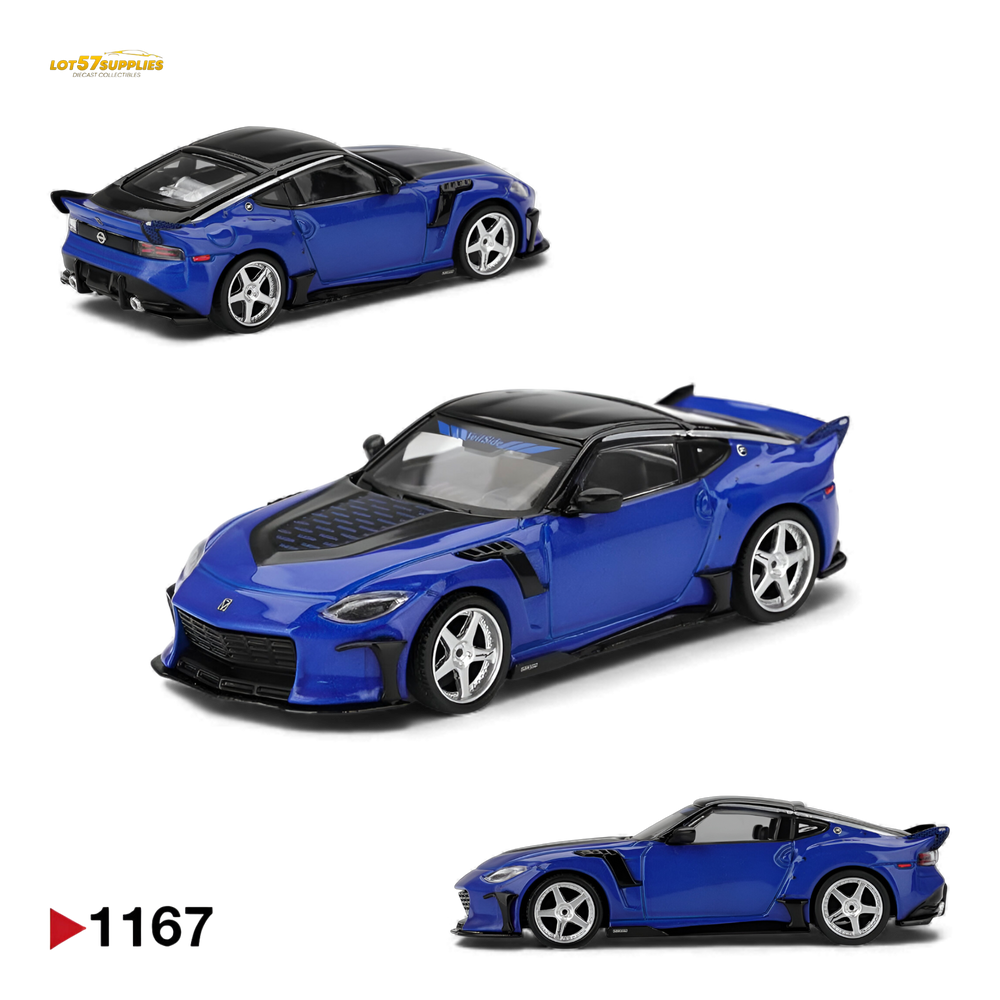 (Pre-Order) Mini-GT Nissan Z VeilSide FFZ400 - Seiran Blue 1:64 (ONLINE ORDER ONLY)