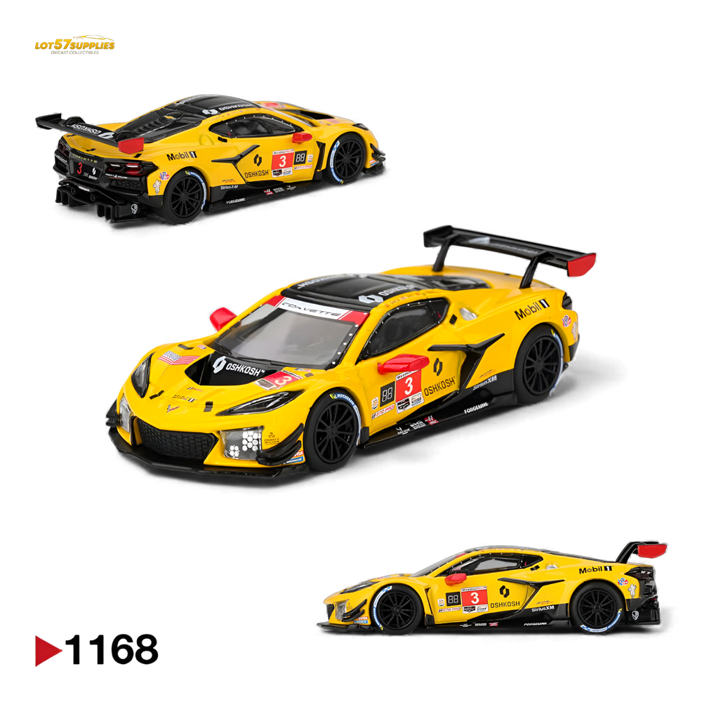 (Pre-Order) Mini-GT Chevrolet Corvette Z06 GT3.R #3 - Pratt Miller Motorsports 2025 IMSA Daytona 1:64 (ONLINE ORDER ONLY)
