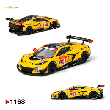 (Pre-Order) Mini-GT Chevrolet Corvette Z06 GT3.R #3 - Pratt Miller Motorsports 2025 IMSA Daytona 1:64 (ONLINE ORDER ONLY)