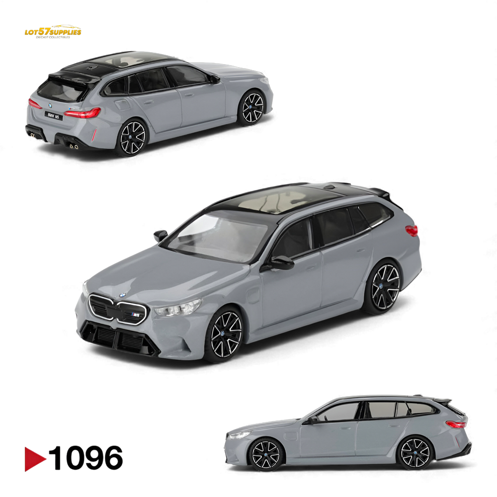 (Pre-Order) Mini GT BMW M5 Touring (G99) - Brooklyn Grey Metallic 1:64 (ONLINE ORDER ONLY)