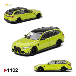 (Pre-Order) Mini-GT BMW M3 M Performance Touring - Sao Paulo Yellow 1:64 (ONLINE ORDER ONLY)