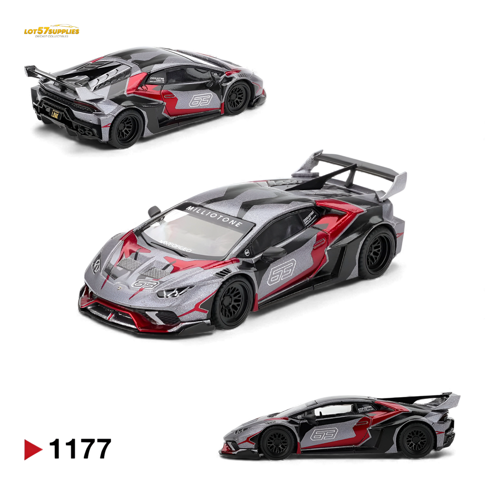 (Pre-Order) Mini GT LB Works Lamborghini Huracan GT RONIN 1:64 (ONLINE ORDER ONLY)