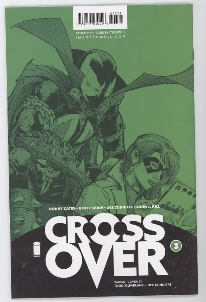 Crossover #3 Todd McFarlane Nowhere Men 1 Variant (01/06/2021) Image (ONLINE ORDER ONLY)