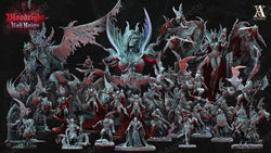 3D Printed Archvillain Games Bloodright Red Reign - Daughters of Lilith 28mm 32mm D&D (Online Only)