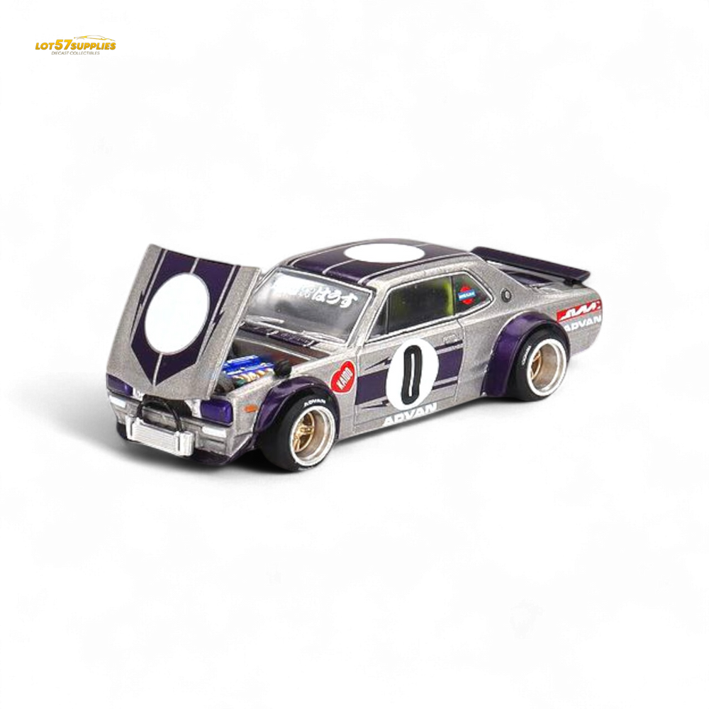 Mini GT x Kaido House Nissan Skyline KPCG10 Kaido Works V1 1:64 KHMG165 (ONLINE ORDER ONLY)