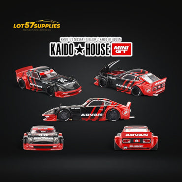 (Pre-Order) Mini GT x Kaido House Nissan Fairlady Z Kaido GT ADVAN Livery 1:64 KHMG172 (ONLINE ORDER ONLY)