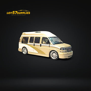 GOC GMC Savana Champagne Gold Edition 1:64 - Limited to 450 Pcs (ONLINE ORDER ONLY)