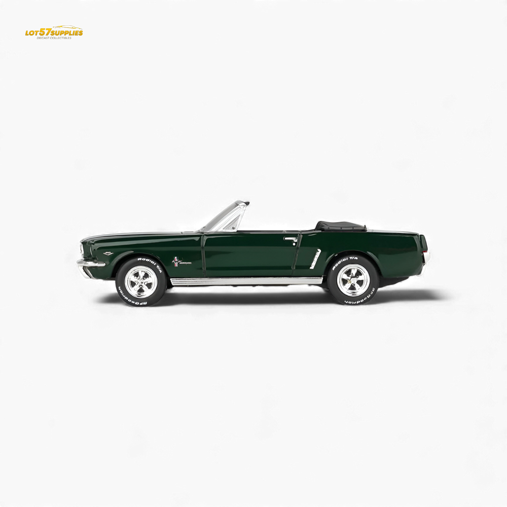 (Pre-Order) Mini-GT Ford Mustang Convertible 1964 - Highland Green 1:64 (ONLINE ORDER ONLY)