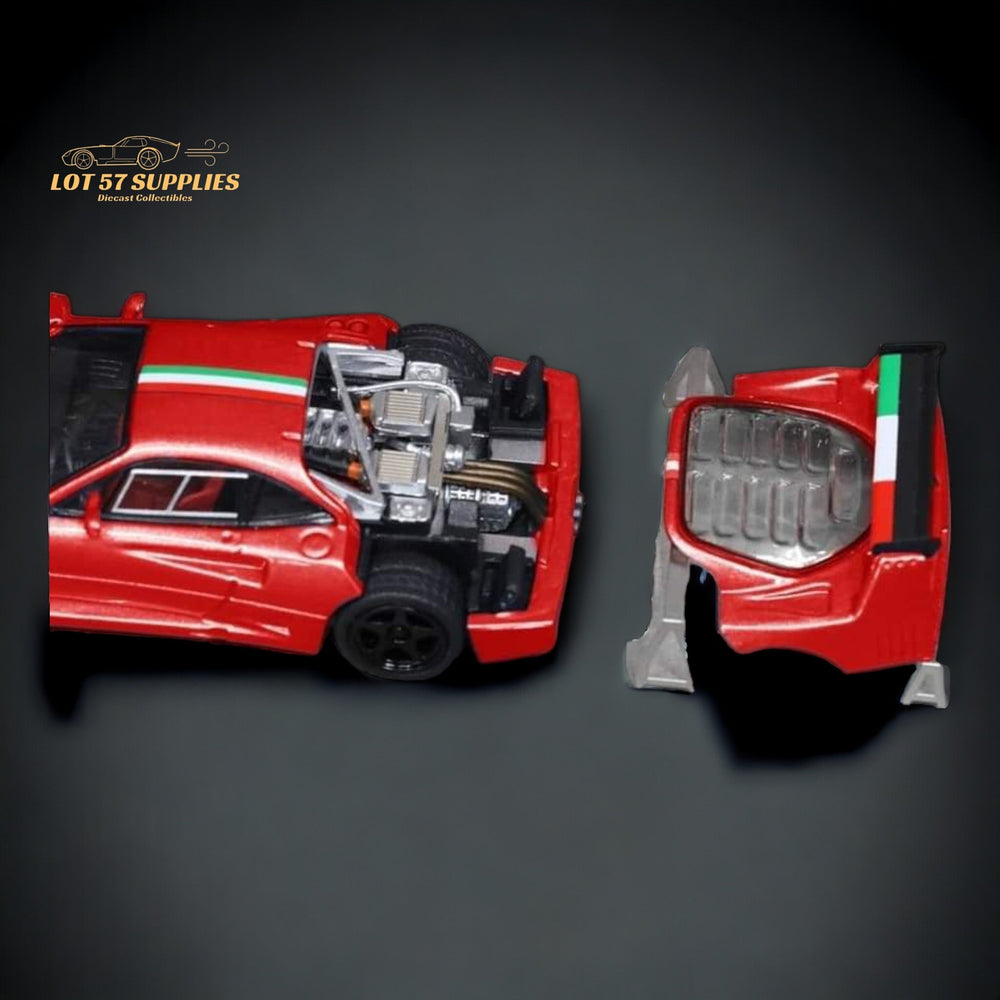 Stance Hunters Ferrari F40 LM Italian Stripe Red 1:64 (ONLINE ORDER ONLY)