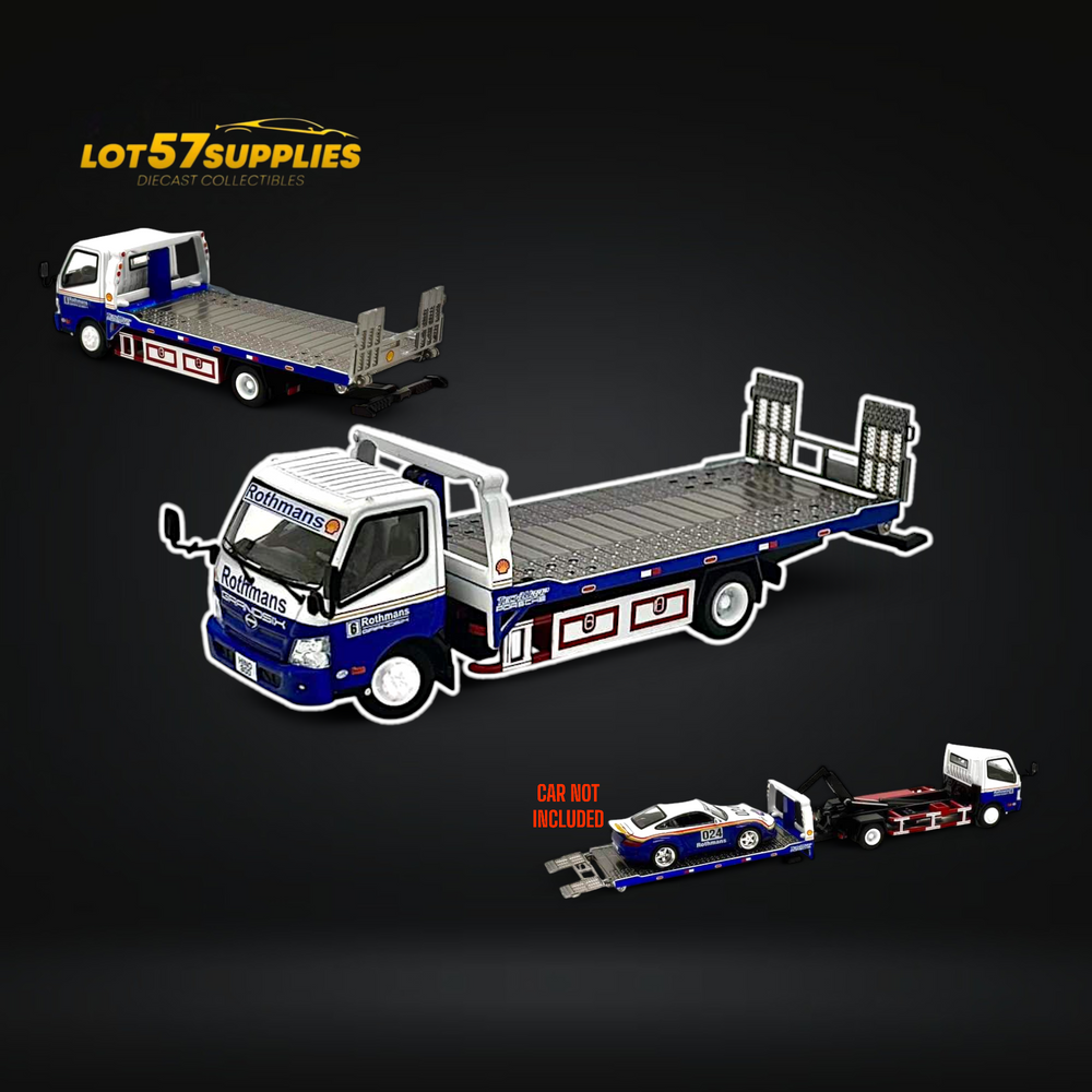 Unique Model Hino 300 Dutro Trailer Rothmans Livery 1:64 (ONLINE ORDER ONLY)