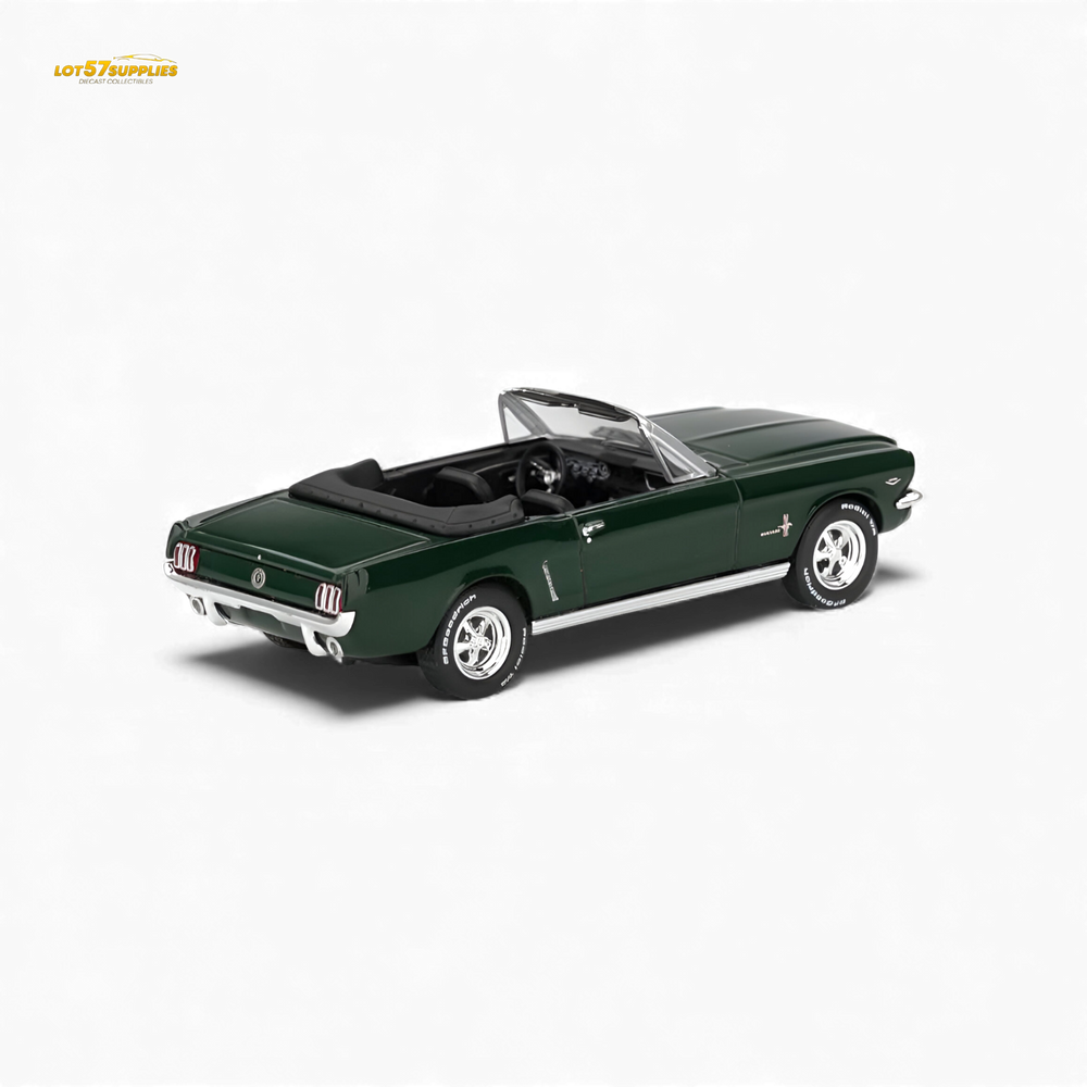 (Pre-Order) Mini-GT Ford Mustang Convertible 1964 - Highland Green 1:64 (ONLINE ORDER ONLY)