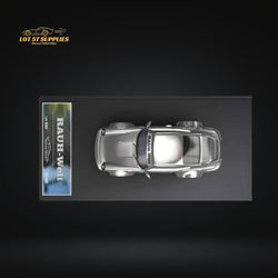 AuroraModel Porsche RWB 964 Liquid Silver DUCKTAIL 1:64 (ONLINE ORDER ONLY)