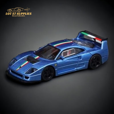 Stance Hunters Ferrari F40 LM Italian Stripe Blue 1:64 (ONLINE ORDER ONLY)