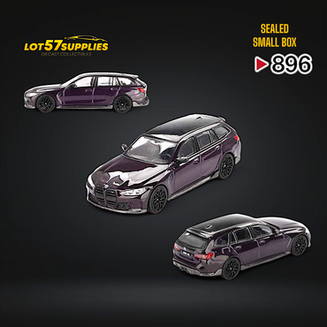 (Pre-Order) Mini-GT BMW M3 M Performance Touring Daytona Violet #896 1:64 (ONLINE ORDER ONLY)